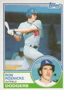 1983 Topps #113 Ron Roenicke Front