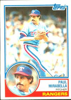 1983 Topps #12 Paul Mirabella Front