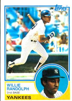 1983 Topps #140 Willie Randolph Front