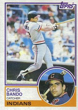 1983 Topps #227 Chris Bando Front