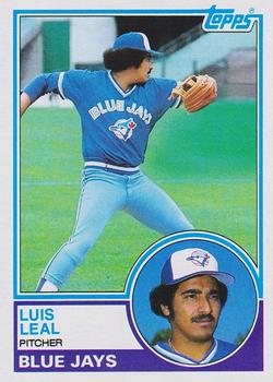 1983 Topps #109 Luis Leal Front