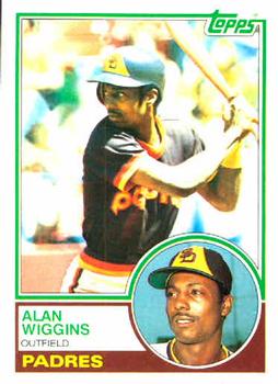 1983 Topps #251 Alan Wiggins Front