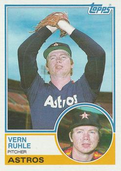 1983 Topps #172 Vern Ruhle Front