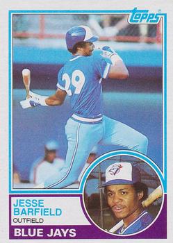 1983 Topps #257 Jesse Barfield Front