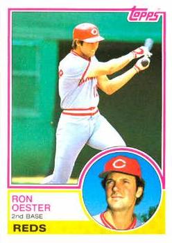 1983 Topps #269 Ron Oester Front