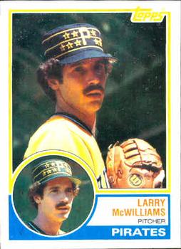 1983 Topps #253 Larry McWilliams Front