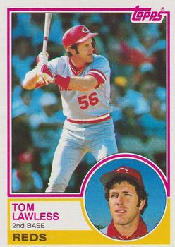 1983 Topps #423 Tom Lawless Front