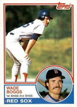 1983 Topps #498 Wade Boggs Front