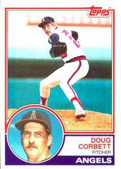 1983 Topps #27 Doug Corbett Front
