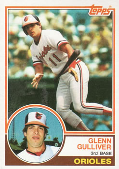 1983 Topps #293 Glenn Gulliver Front