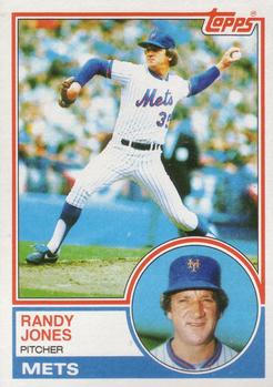 1983 Topps #29 Randy Jones Front