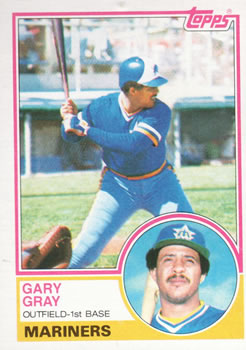 1983 Topps #313 Gary Gray Front
