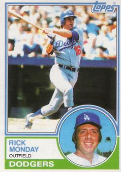 1983 Topps #63 Rick Monday Front