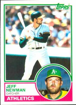 1983 Topps #784 Jeff Newman Front