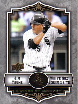 2009 Upper Deck A Piece of History #22 Jim Thome Front