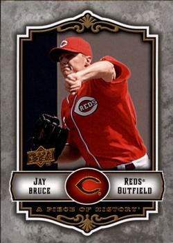 2009 Upper Deck A Piece of History #24 Jay Bruce Front