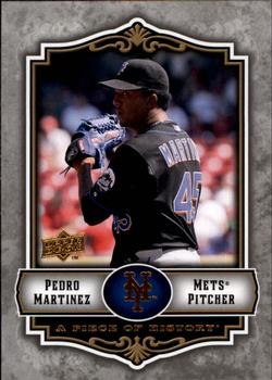 2009 Upper Deck A Piece of History #61 Pedro Martinez Front