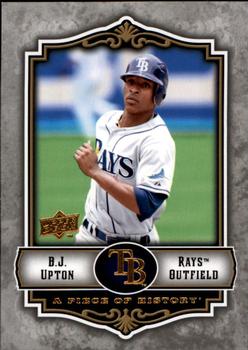2009 Upper Deck A Piece of History #89 B.J. Upton Front