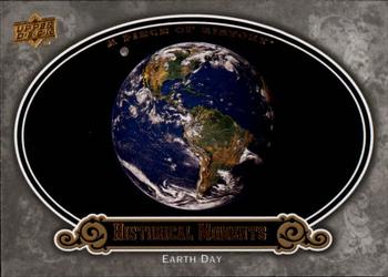2009 Upper Deck A Piece of History #163 1970 Earth Day Front