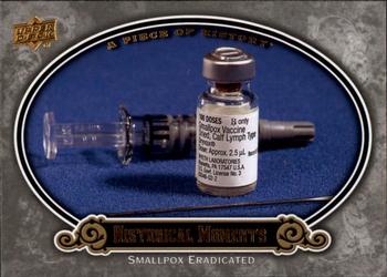 2009 Upper Deck A Piece of History #175 Smallpox Eradicated Front