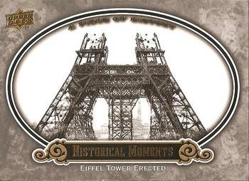 2009 Upper Deck A Piece of History #179 Eiffel Tower Erected Front