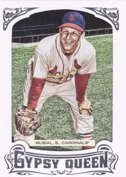 2014 Topps Gypsy Queen - Framed White #238 Stan Musial Front