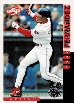 1998 Score Cleveland Indians #13 Tony Fernandez Front