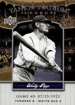 2008 Upper Deck Yankee Stadium Legacy #40 Wally Pipp Front