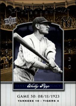 2008 Upper Deck Yankee Stadium Legacy #50 Wally Pipp Front