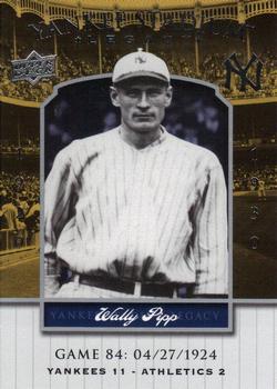 2008 Upper Deck Yankee Stadium Legacy #84 Wally Pipp Front