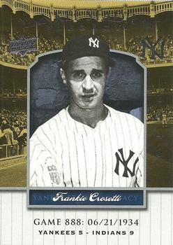 2008 Upper Deck Yankee Stadium Legacy #888 Frankie Crosetti Front