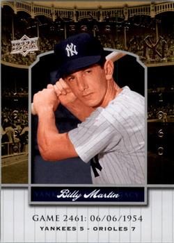 2008 Upper Deck Yankee Stadium Legacy #2461 Billy Martin Front