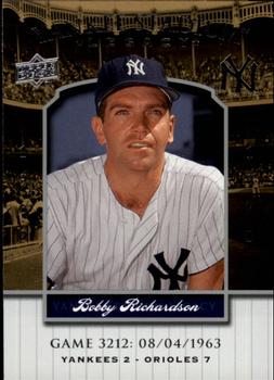 2008 Upper Deck Yankee Stadium Legacy #3212 Bobby Richardson Front
