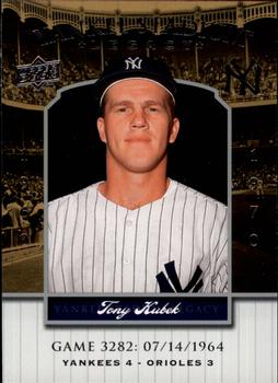 2008 Upper Deck Yankee Stadium Legacy #3282 Tony Kubek Front