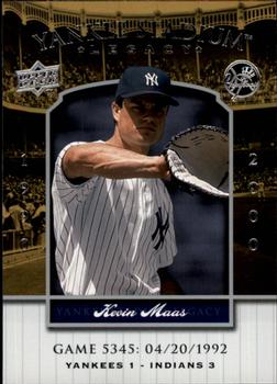 2008 Upper Deck Yankee Stadium Legacy #5345 Kevin Maas Front