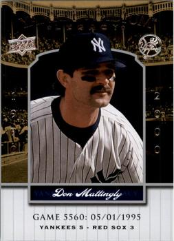 2008 Upper Deck Yankee Stadium Legacy #5560 Don Mattingly Front