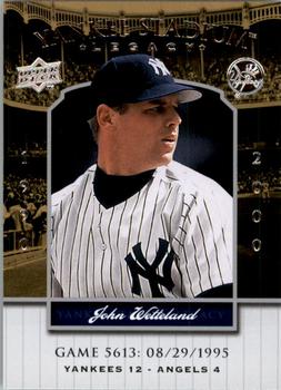 2008 Upper Deck Yankee Stadium Legacy #5613 John Wetteland Front