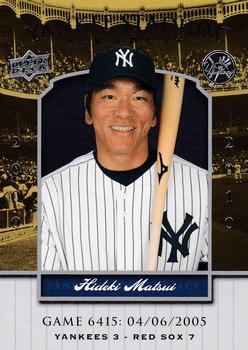 2008 Upper Deck Yankee Stadium Legacy #6415 Hideki Matsui Front