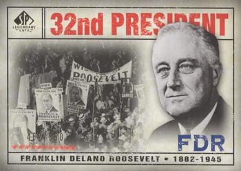 2008 SP Legendary Cuts #134 Franklin D. Roosevelt Front