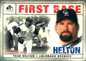 2008 SP Legendary Cuts #63 Todd Helton Front