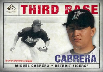 2008 SP Legendary Cuts #65 Miguel Cabrera Front