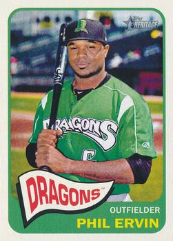 2014 Topps Heritage Minor League #117 Phil Ervin Front