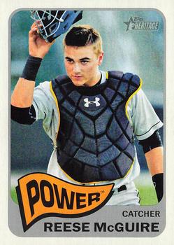2014 Topps Heritage Minor League #38 Reese McGuire Front