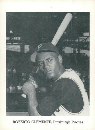 1964 Jay Publishing Pittsburgh Pirates #NNO Roberto Clemente Front
