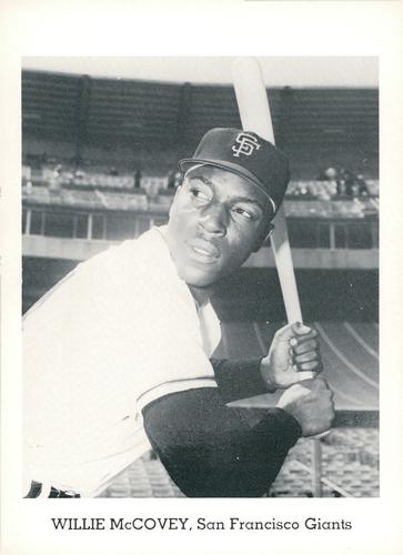 1963 Jay Publishing San Francisco Giants Set A #NNO Willie McCovey Front