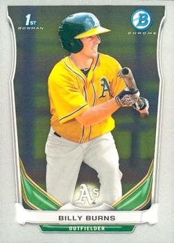 2014 Bowman - Chrome Prospects #BCP19 Billy Burns Front