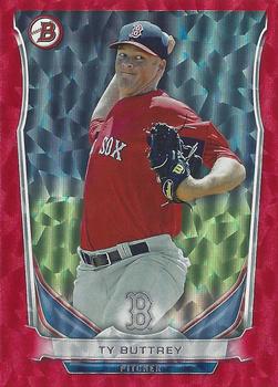 2014 Bowman - Prospects Red Ice #BP30 Ty Buttrey Front