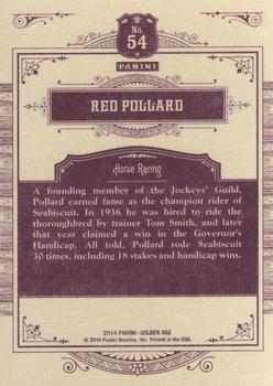 2014 Panini Golden Age #54 Red Pollard Back