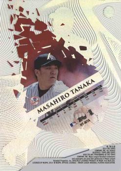 2014 Topps High Tek #HT-MTA Masahiro Tanaka Back