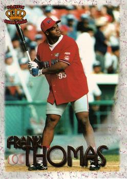 1996 Pacific Crown Collection Carlos Baerga Celebrity Softball #4 Frank Thomas Front